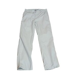 Columbia Khaki Outdoor Pants Ladies size 10 Beige Cotton Work or Play Gorpcore